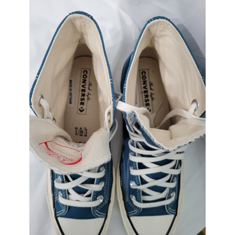 Converse Chuck 70 High Top Canvas Men's Sz 8 Sneakers Teal Universe A05589C - Picture 10 of 14